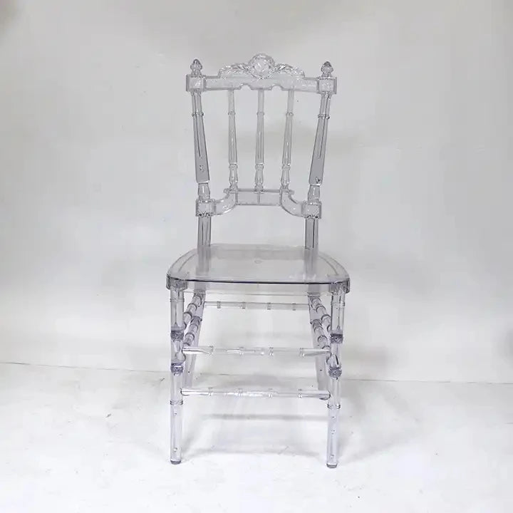 96pcs) Wholesale Crystal Transparent Hotel Party Events Clear Chiavari Chairs for wedding dinner table 281