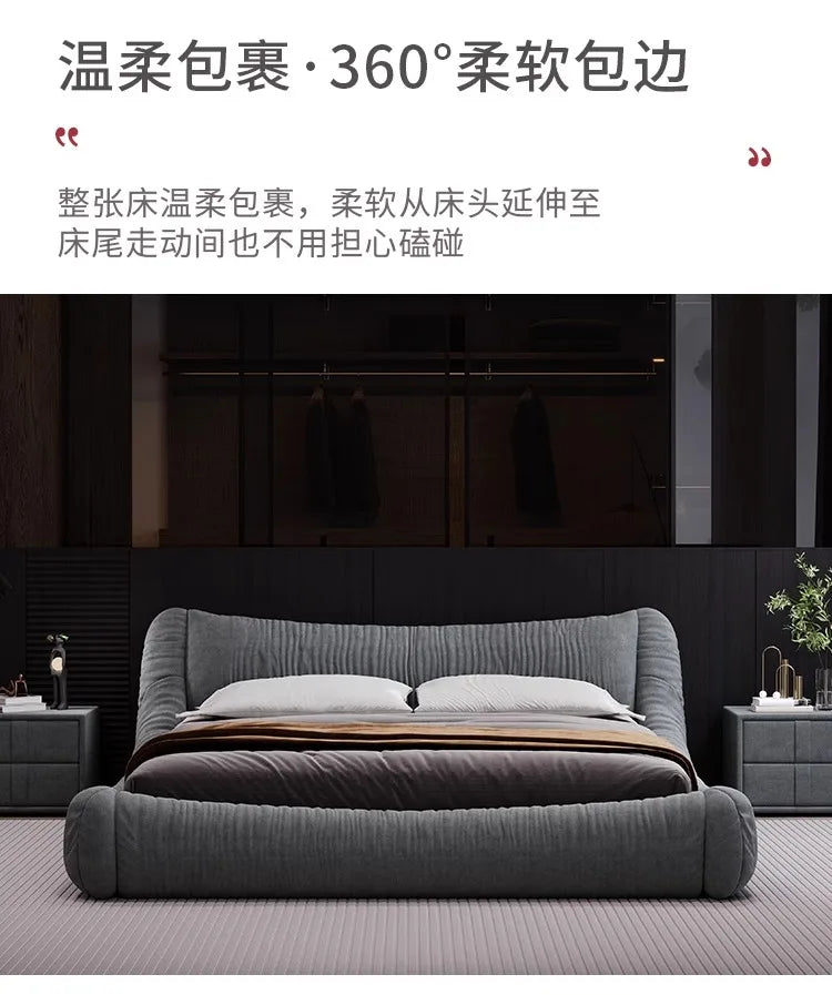 180x200cm single bed sex bed room furniture queen frames with headboard Bed table luxury king size kids beds Nordic Modern