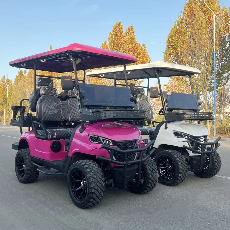 2/4/6/8 Seats Hunting Golf Cart Street Legal Electric off Road Golf Carts Car Buggy Golf Scooter Gocart