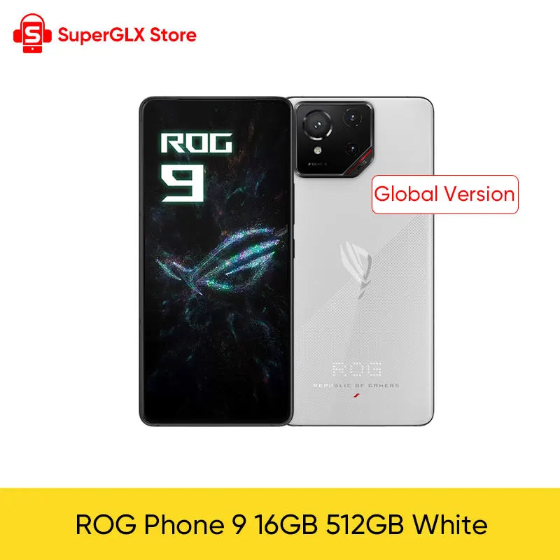 Global ROM ASUS ROG Phone 9 5G Smartphone Snapdragon 8 Elite 6.78" 185Hz LTPO Display 5800mAh 65W Charging Android 15 ROG 9 Pro