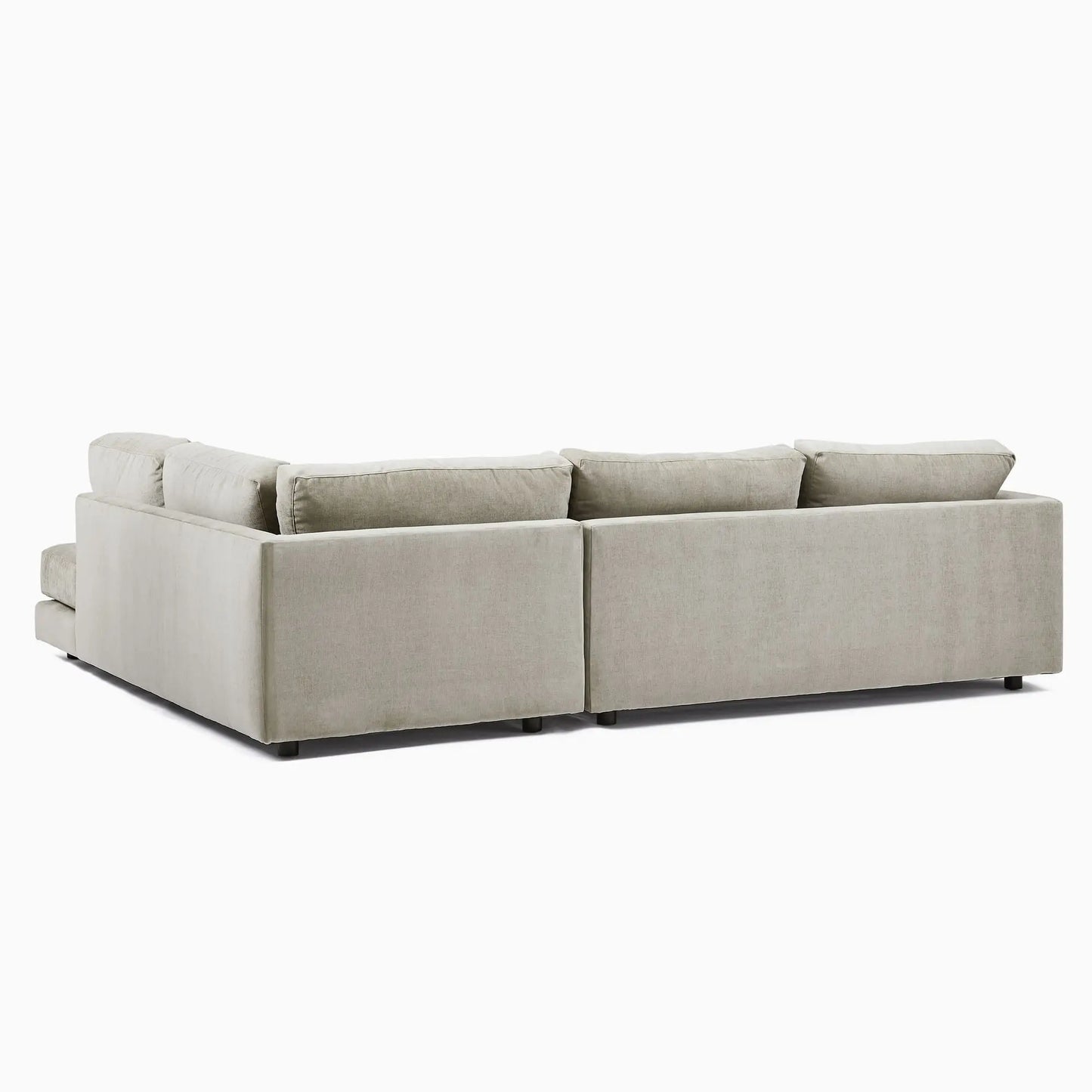 Modern Style Hotel Reception Salon Sofa Home Furniture Chaise Sectional 2 Piece U Shape Living Room Sofas