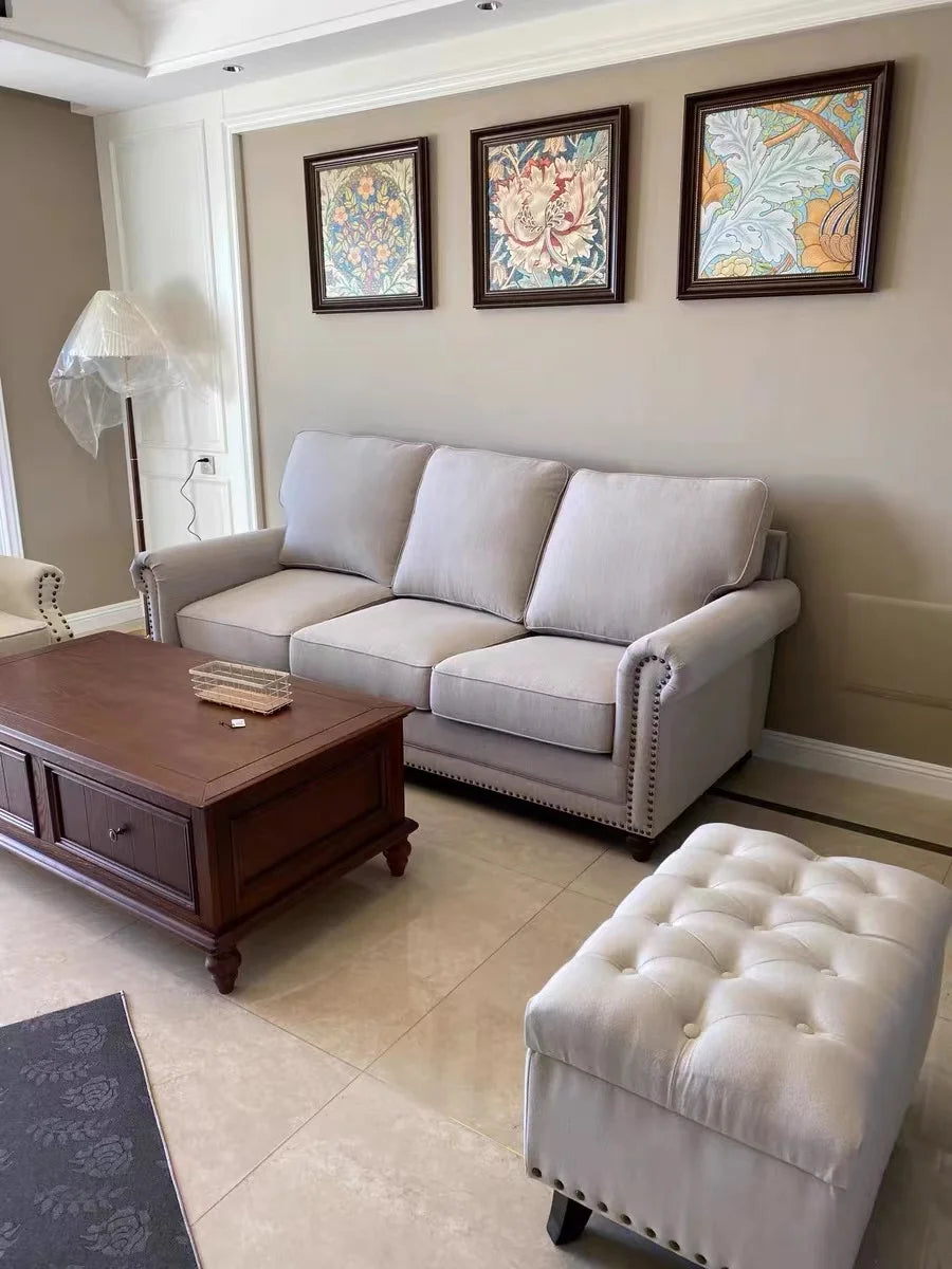 Modern Style Hotel Reception Salon Sofa Home Furniture Chaise Sectional 2 Piece U Shape Living Room Sofas