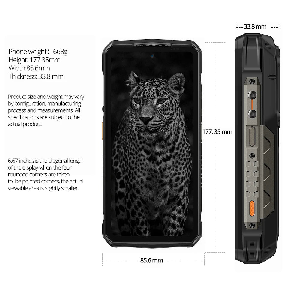 【2025 New】Ulefone Armor 29 Ultra 5G Rugged Phone Smartphone Android 15 32GB+1TB 21200mAh 120W Flash Charging Dual Screen NFC