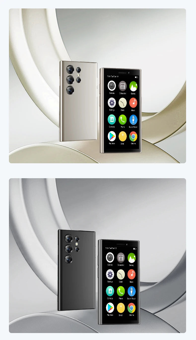 SERVO S26 3G WCDMA Mini Smartphone 2GB RAM 16GB ROM Google Play Face Unlock 3.0" Touch Display Tiny Smart Phones 2 SIM Standby