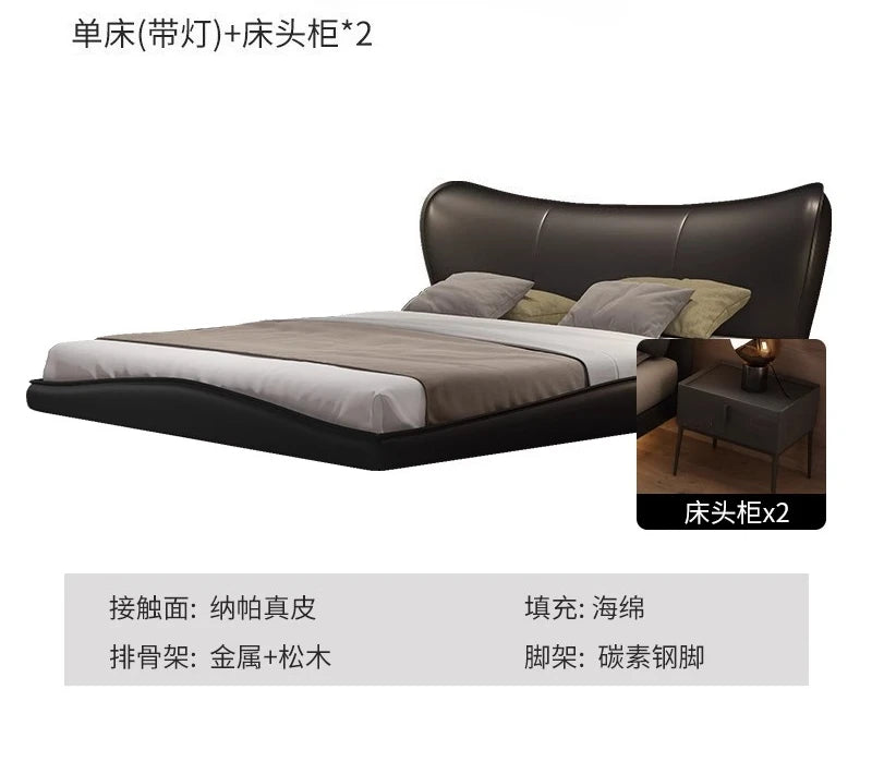 180X200cm bedroom furniture bedroom beds queen frame lіko twin frame racks and frame home Deluxe modern double bed Headboard