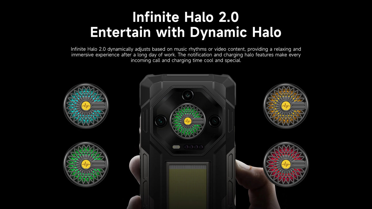 【World Premiere】Ulefone Armor 33 4G Rugged Phone 25500 mAh 512GB ROM Up to 24GB RAM 120Hz 6.59"NFC Android 15 Smartphone Globa