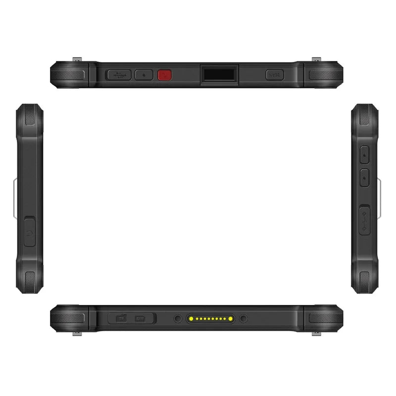 UNIWA T85S 8 Inch Kiosk Mode IP67 Rugged Tablet 4GB+64GB Industrial Android PC with 2D Scanner/1000 nits Screen Optional NFC