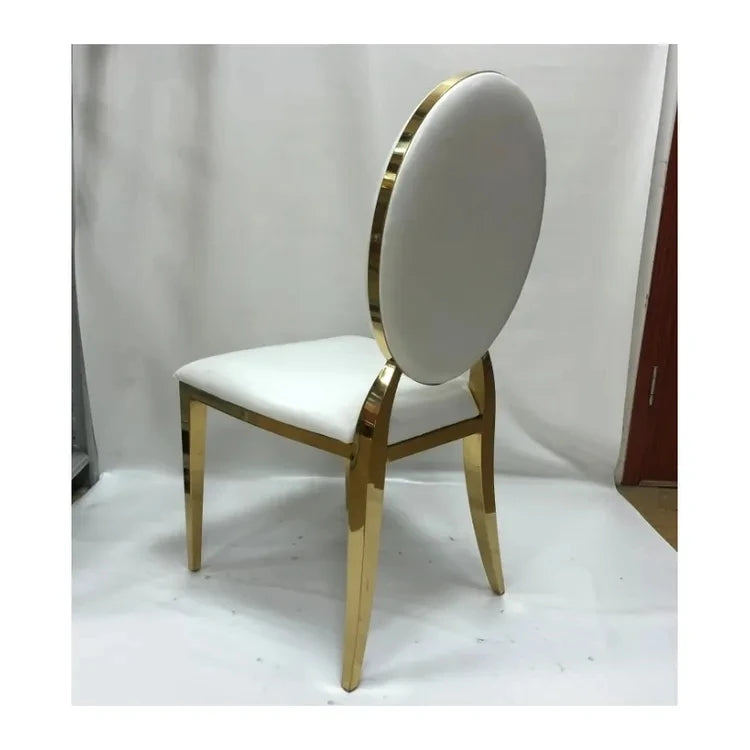 100pcs)Modern Restaurant Wedding Party Chairs plastic Stackable Hotel Gold Chiavari Chairs 1149