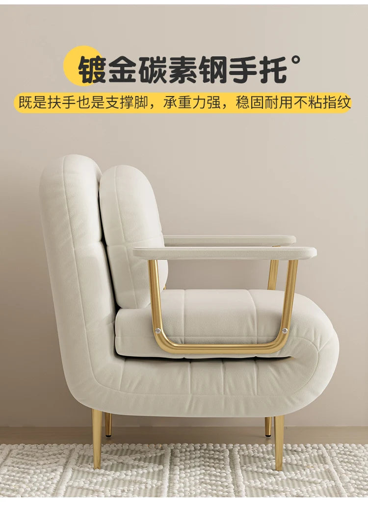 French Arm Living Room Sofas Elegant Trendy Cute Multifunctional Sofa Bed Premium Comfy Canapé Convertible Home Furniture