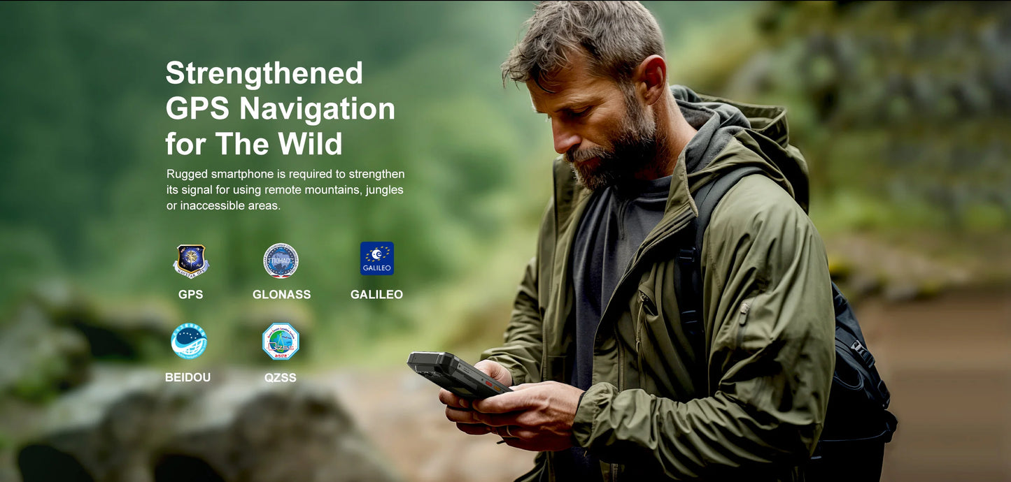 FOSSiBOT-F106PRO Rugged Smartphone, Android 14 Cellphone, 12000mAh, NFC, GPS, Helio G85, Mobile Phone, World Premiere