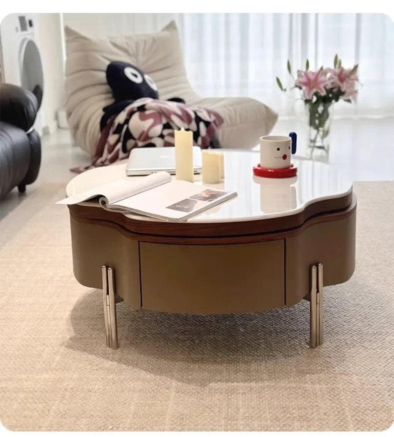 Multifunctional Storage Coffee Table Nordic Luxury Delicacy Quality Coffee Tables Trendy Elegant Mesa De Centro Sala Furniture