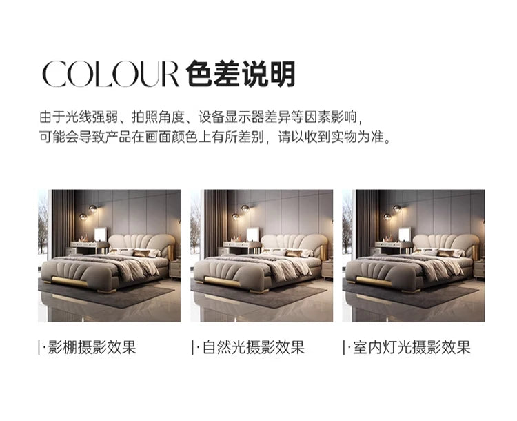180x200cm luxury bed king size Base beds and frames living room cabinets double bed king size bed frames with head board
