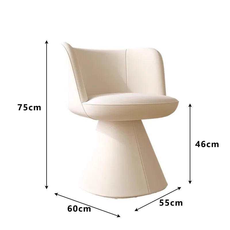 Luxury Makeup Chairs Furniture Bedroom Dressing Table Stool Red Female Rotating Dining Chair Cloak Room Sofa Stools Customized