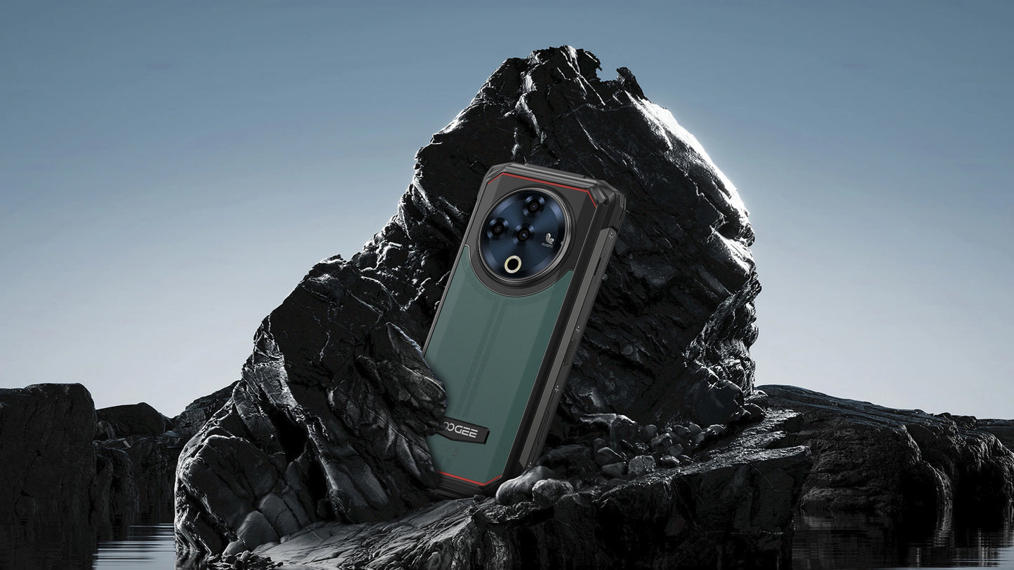 DOOGEE Fire 6 Power Rugged Smartphone 6.56" IPS Screen 15500mAh Battery Unisoc T606 8GB+256GB 50MP Camera Android 14 NFC