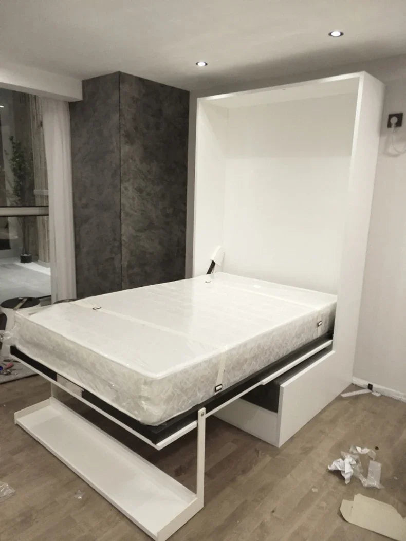 ElectricInvisible Bed Sofa Integrated Folding Wall Bed with Sofa Hidden Bed Invisible Hardware Accessories New Furniture Bedroom