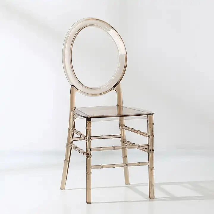96pcs) Wholesale Crystal Transparent Hotel Party Events Clear Chiavari Chairs for wedding dinner table 281