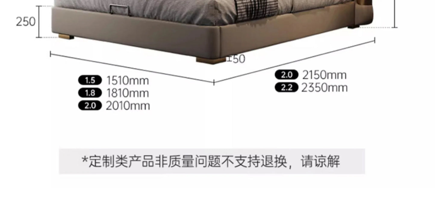 180x200cm luxury bed king size Base beds and frames living room cabinets double bed king size bed frames with head board