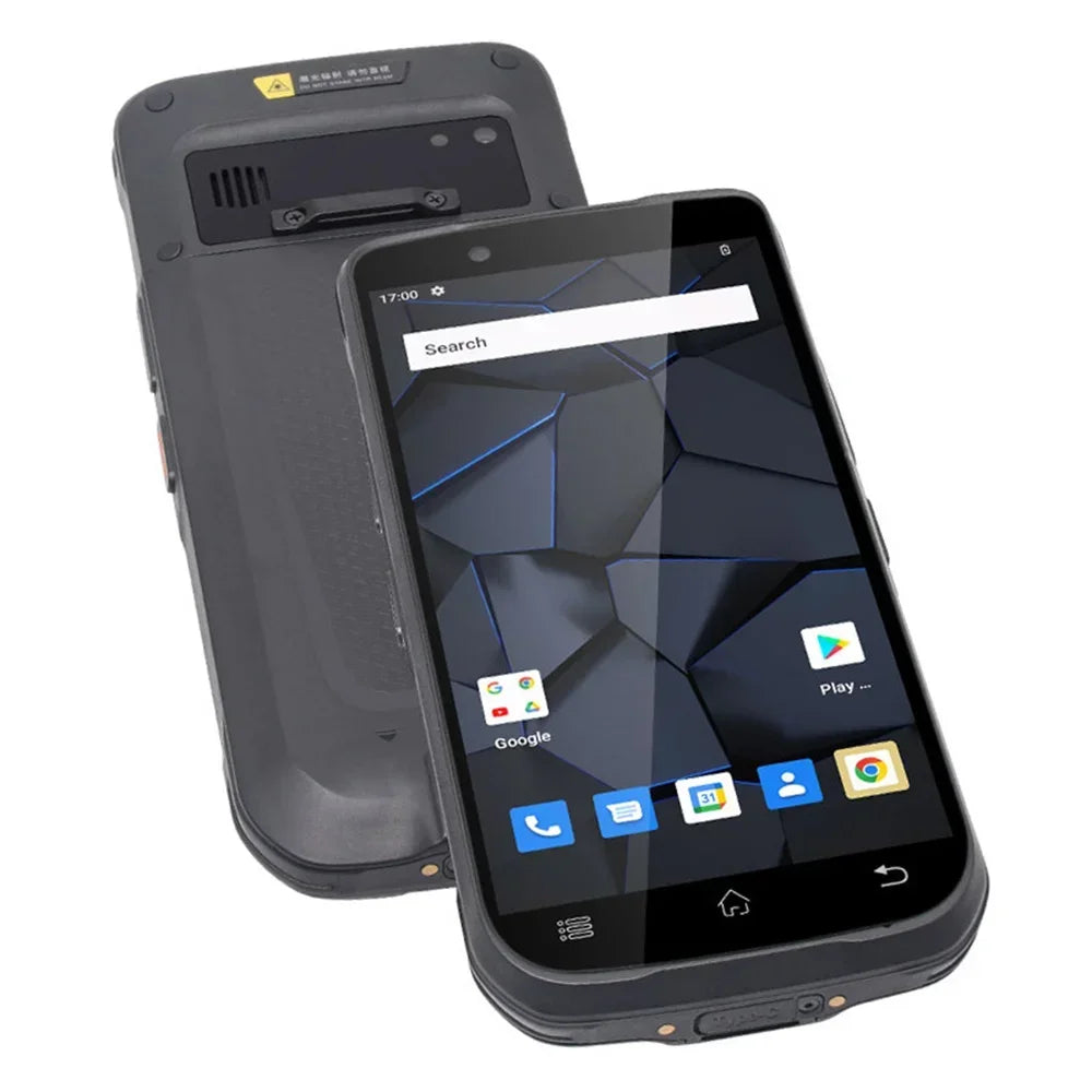 UNIWA M600 Rugged 4G Smartphone Android 12 Octa Core 6 Inch IPS 4GB+64GB Mobile Phone Handheld PAD 2D Scanning 4850mAh 13MP NFC