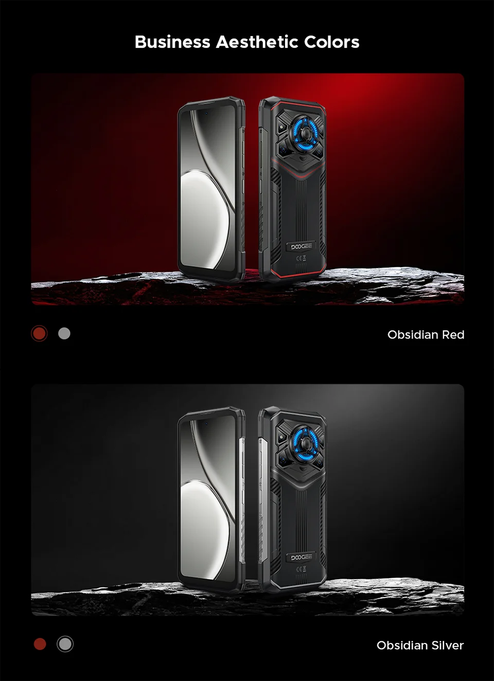 Global Version DOOGEE Blade20 Play 5G Rugged Phone 6.6” HD+ 90Hz 8GB 256GB 10300mAh Battery 50MP Camera Android 15 Mobile phone