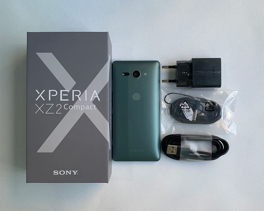 Original Sony Xperia XZ2 Compact SO-05K H8314 H8324 4G Mobile Phone 5.0'' 4GB+64GB Single/Dual SIM Card NFC Android SmartPhone