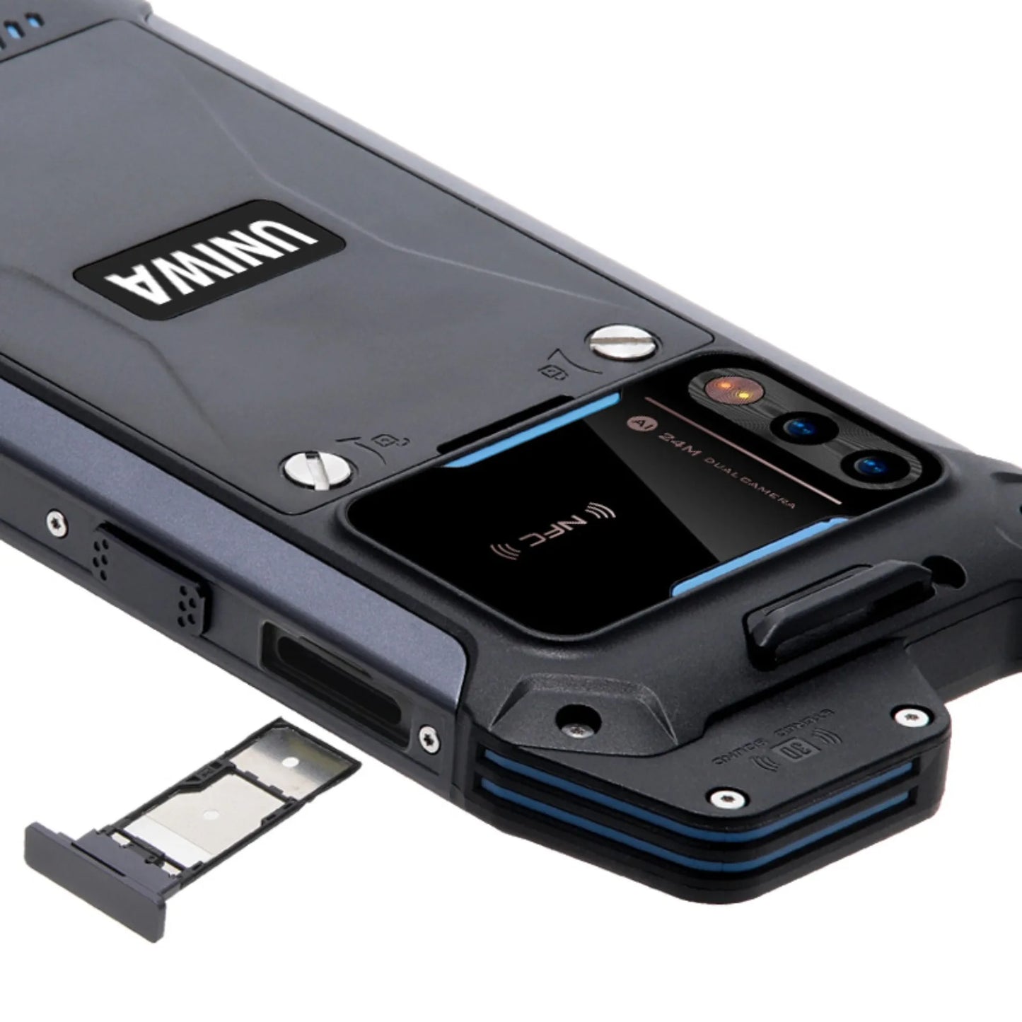 UNIWA W888 ATEX Explosion Rugged 4G Smartphone IP68 24MP Andriod 11 4GB+64GB Octa Core 6.3“ HD Screen 4400mAh PTT Mobile Phone