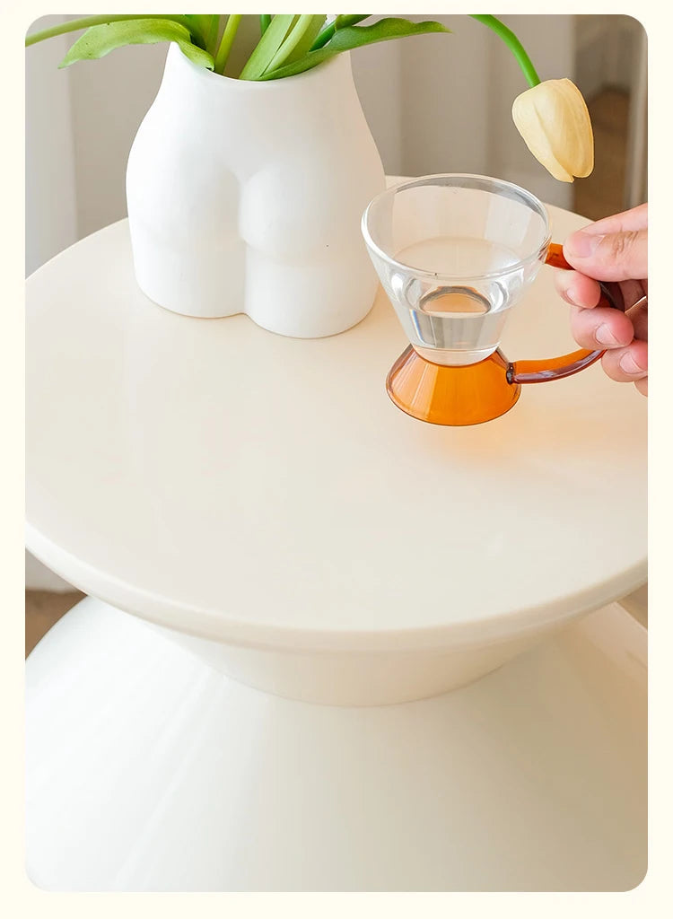 Round Plastic Coffee Table,Nordic Home Furniture,Living Room Sofa Side Tables,Hallway Shoes Stool,Balcony Small Desk,Nightstands