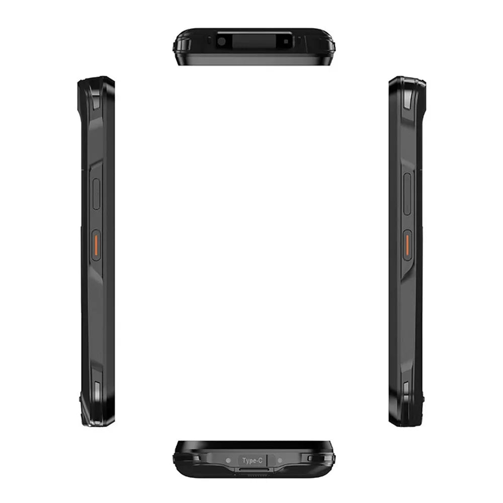 UNIWA M600 Rugged 4G Smartphone Android 12 Octa Core 6 Inch IPS 4GB+64GB Mobile Phone Handheld PAD 2D Scanning 4850mAh 13MP NFC
