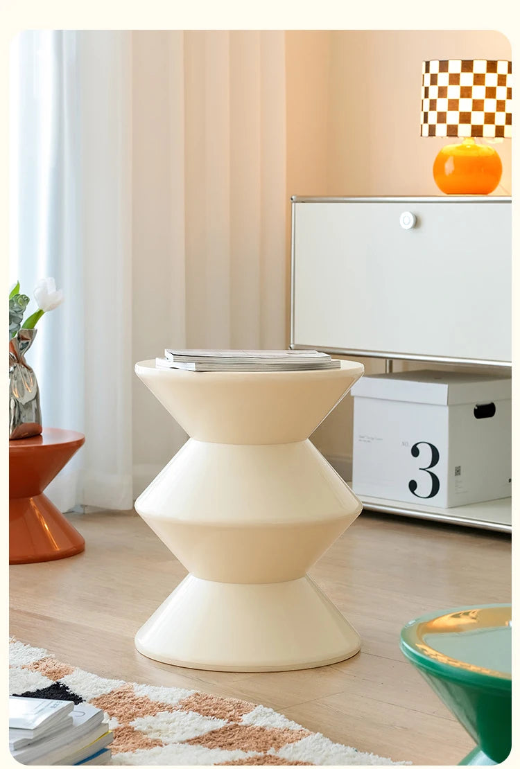 Round Plastic Coffee Table,Nordic Home Furniture,Living Room Sofa Side Tables,Hallway Shoes Stool,Balcony Small Desk,Nightstands