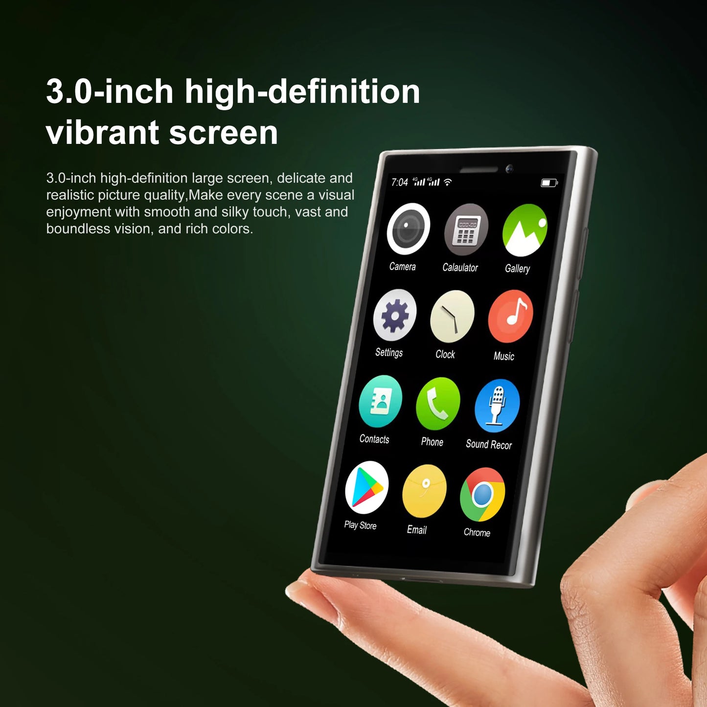 SERVO S26 3G WCDMA Mini Smartphone 2GB RAM 16GB ROM Google Play Face Unlock 3.0" Touch Display Tiny Smart Phones 2 SIM Standby