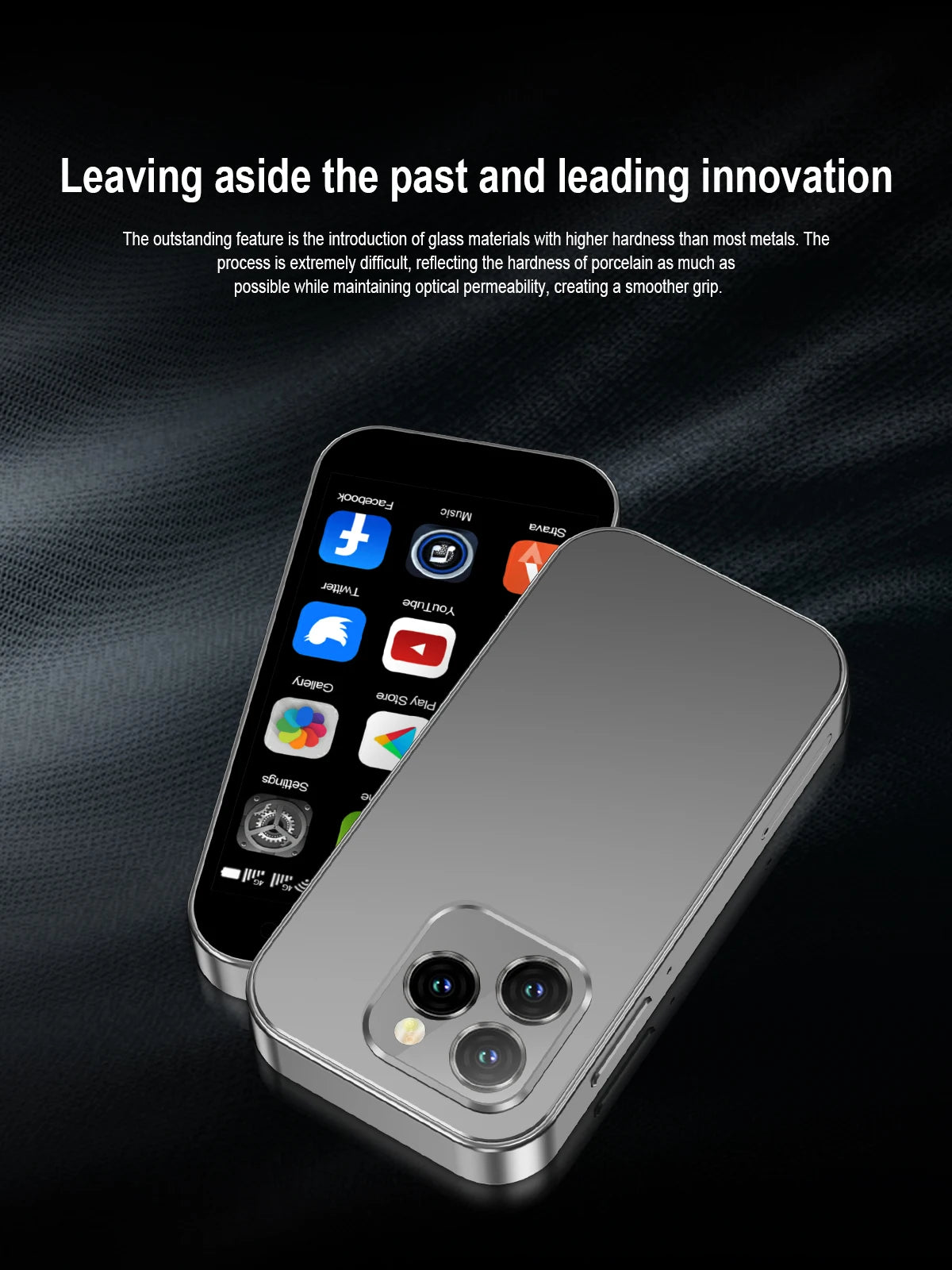 SERVO KING8000 4G Cellular Network Mini Smartphone Android 10.0 2GB+16GB 3" Display 5MP Camera Dual SIM With Play Store WhatsAPP