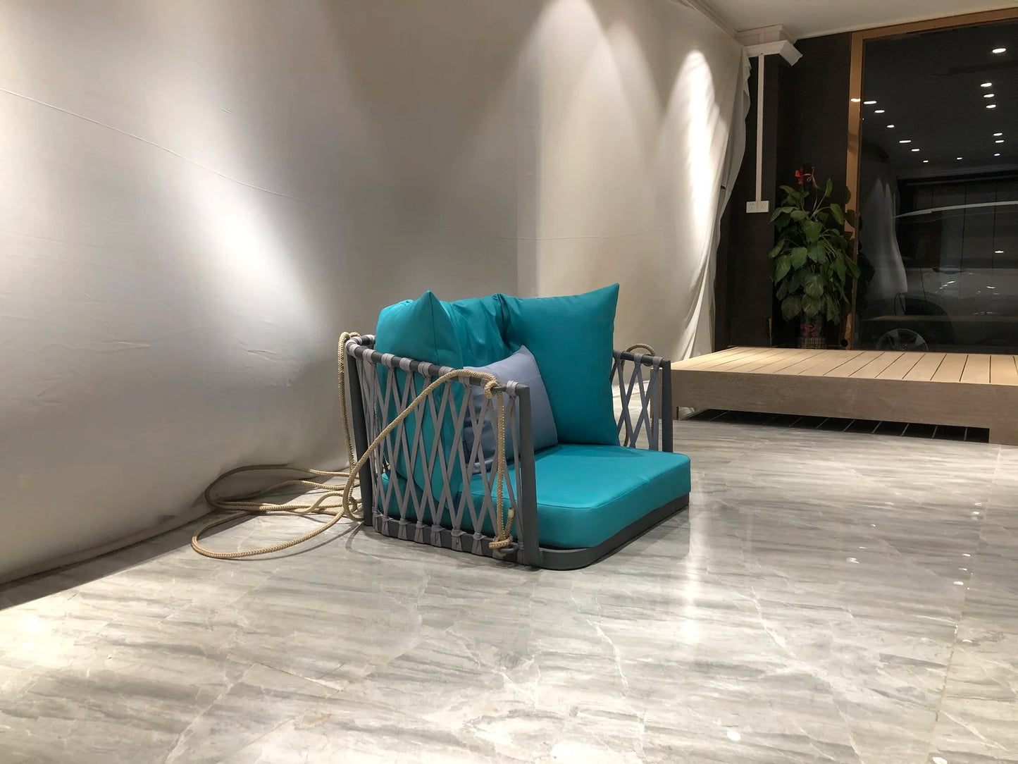 Modern Style Hotel Reception Salon Sofa Home Furniture Chaise Sectional 2 Piece U Shape Living Room Sofas