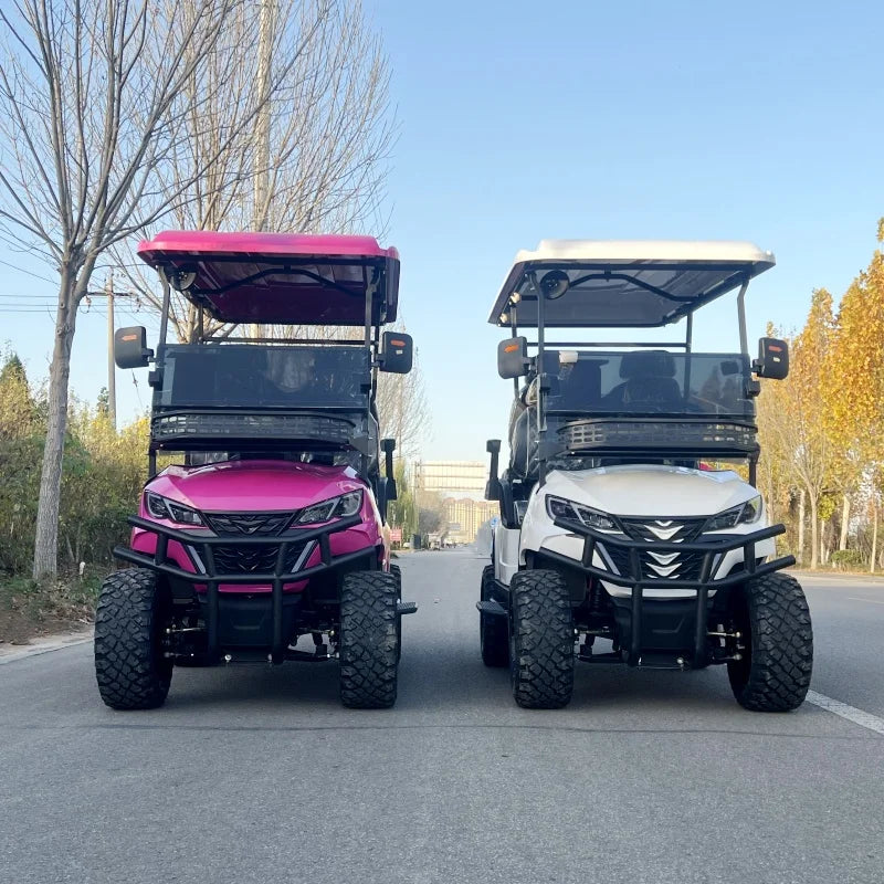 2/4/6/8 Seats Hunting Golf Cart Street Legal Electric off Road Golf Carts Car Buggy Golf Scooter Gocart
