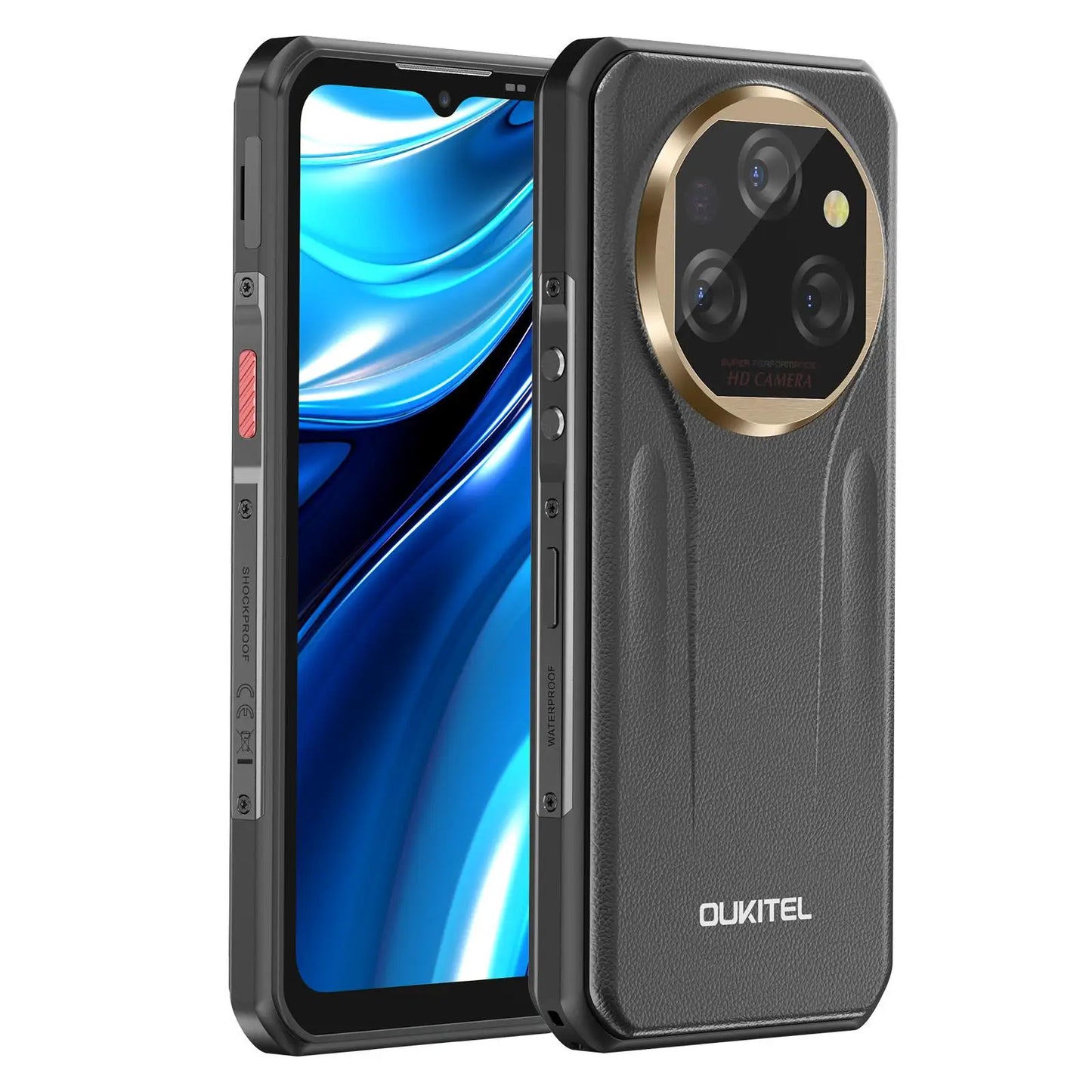Oukitel WP39 Pro 5G Rugged Phone 12GB+512GB 6.6" 2.4K Screen Android 14 MediaTek Dimensity 6300+ 11000mAh Battery NFC Smartphone
