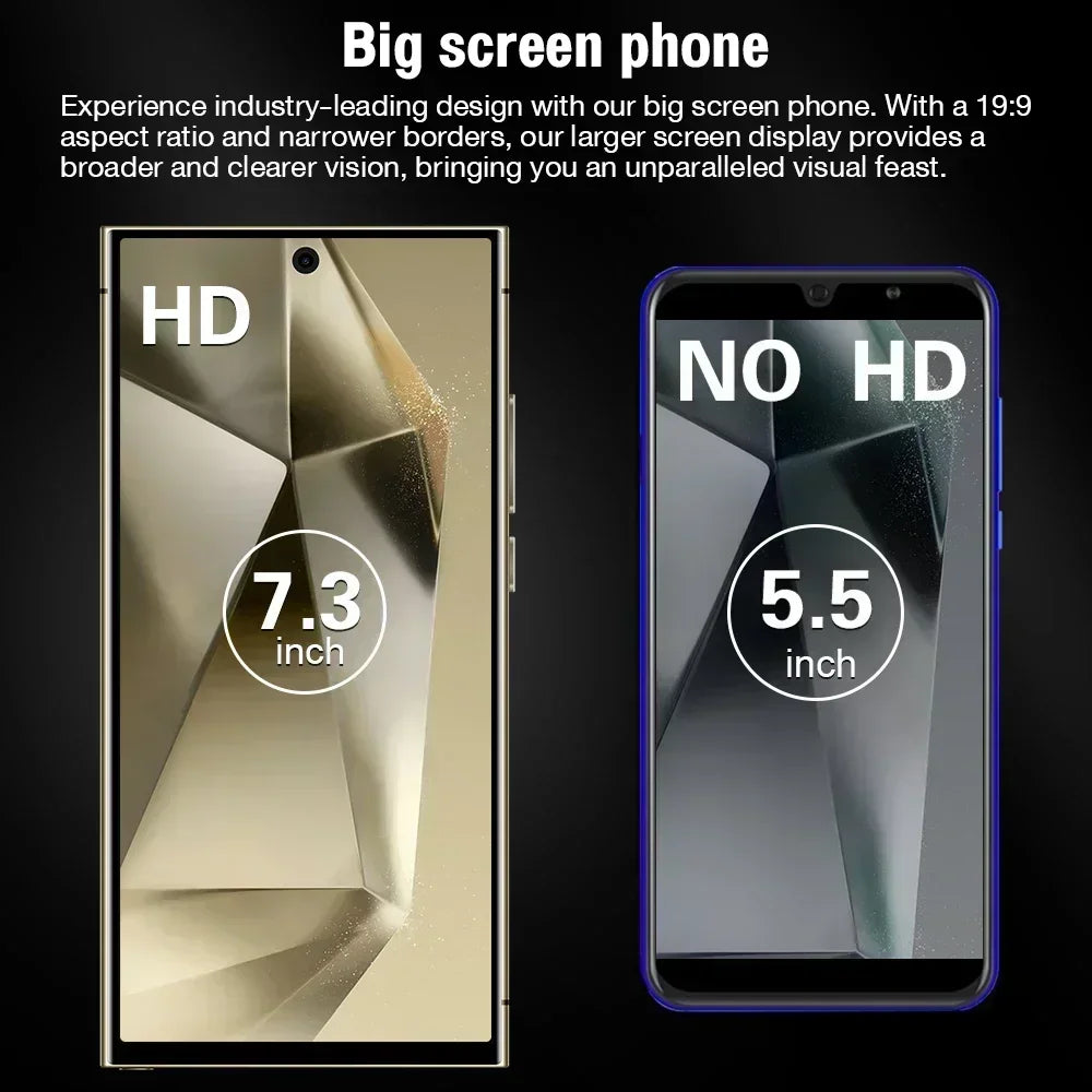 HOT 2025 new S25 Ultra original intelligent 5G dual card dual standby Android 14 system global version 108MP 8000mAh battery
