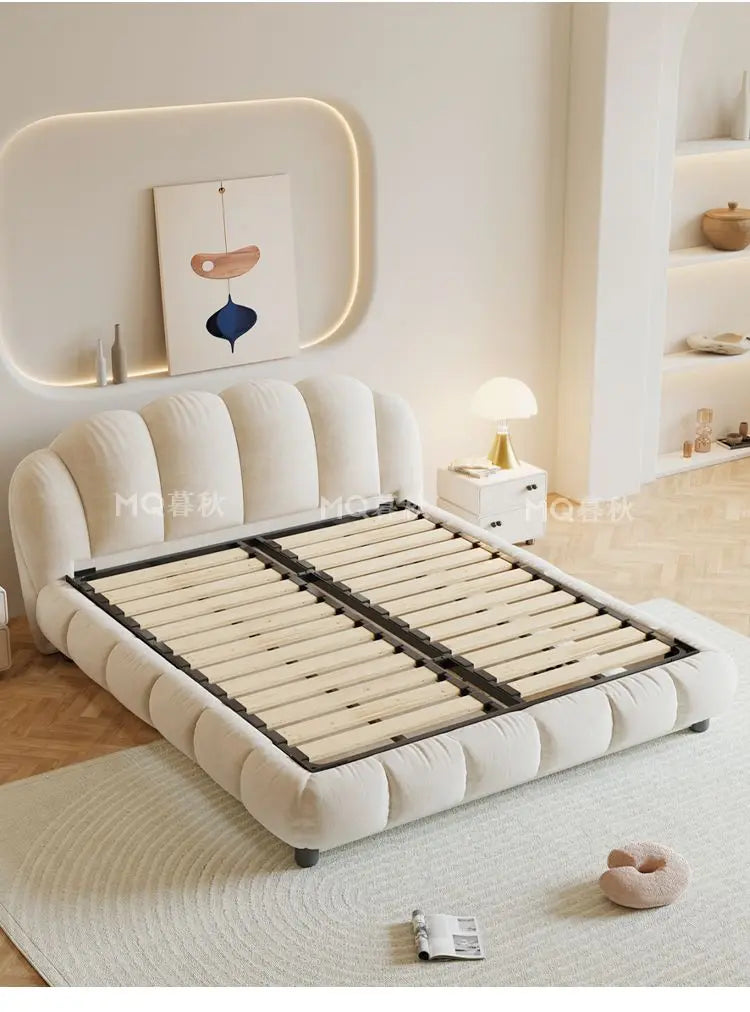 180x200cm Nordic bedroom sets full set furniture bedframes queen size side table bed frame king size frame double bed