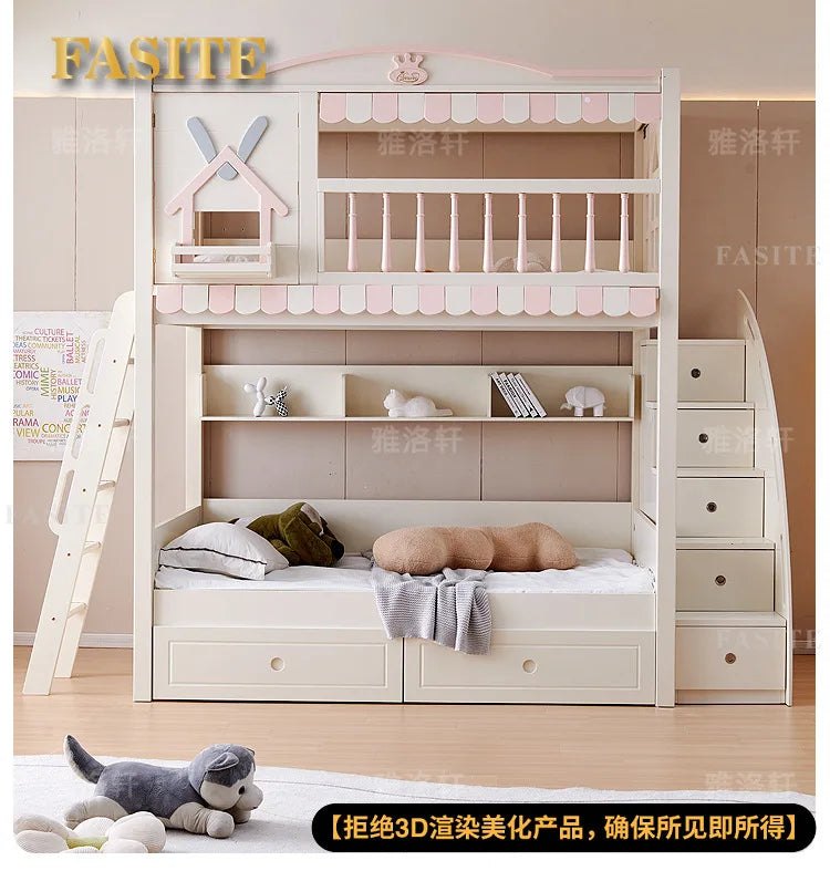 Girl Boy Princess Bed Castle Tree House High Low Mother Bed