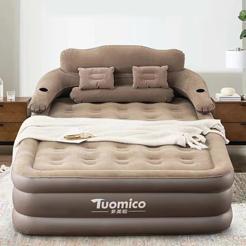 Home Inflatable Mattress Outdoor Air Mattress Single Foldable Inflatable Lazy Bed Inflatable Bed