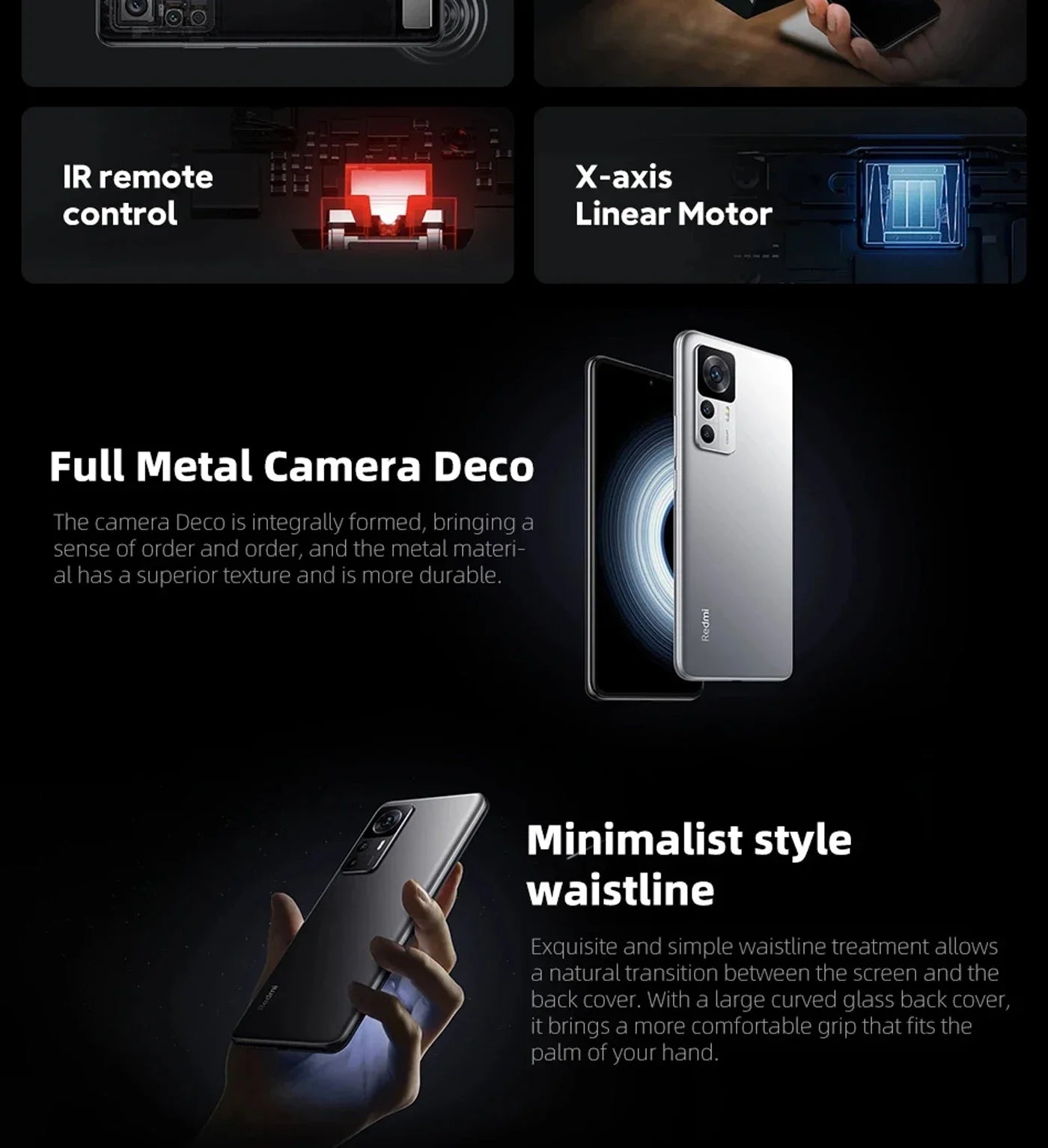 Xiaomi Redmi K50 Ultra hyperOS 1.0 5G 6.67" Smartphone Snapdragon 8+ Gen 1 5000mAh Battery capacity used phone no charger