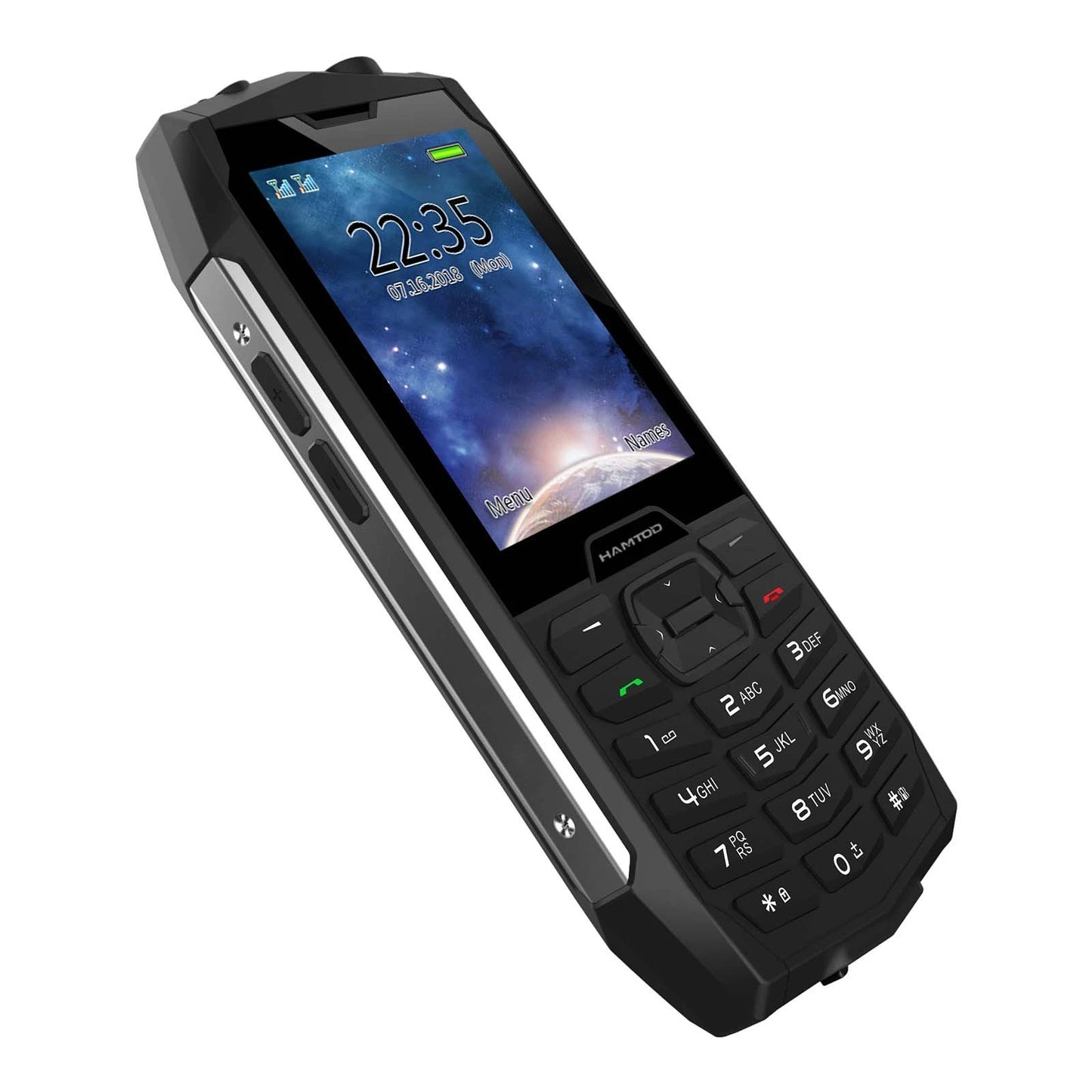 HAMTOD H3 Rugged Phone 2.8 inch HD Screen Quad-core 2000mAh Battery 0.3MP Camera 4G VoLTE