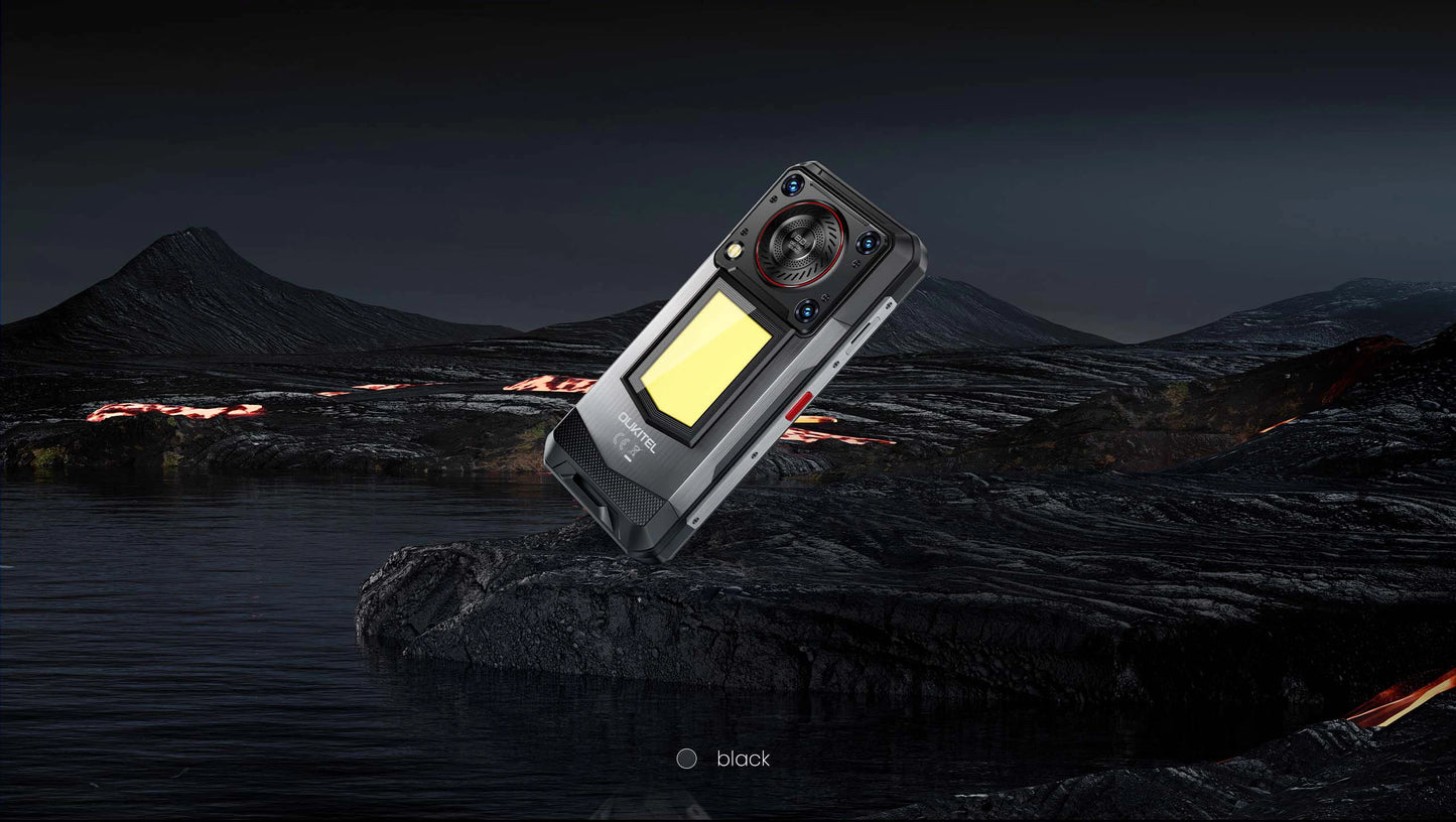 OUKITEL WP56 Rugged Smartphone Android 15 MTK7050 6.8Inch FHD 120Hz 6GB RAM+512GB ROM Mobile Phone 108MP Camera 45W 5G Cellphone