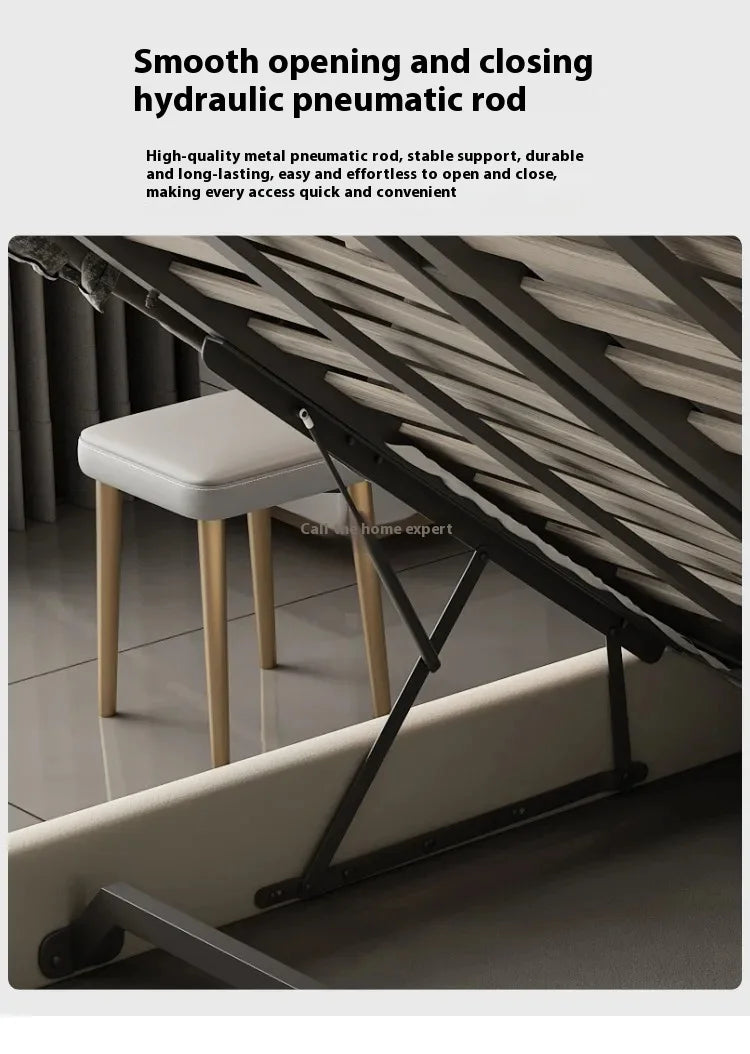 Aesthetic Luxury Unique Bed Queen Elastic Bedroom Double Bed Sleeping 180x200 Camas De Matrimonio Dormitorio Home Decoration