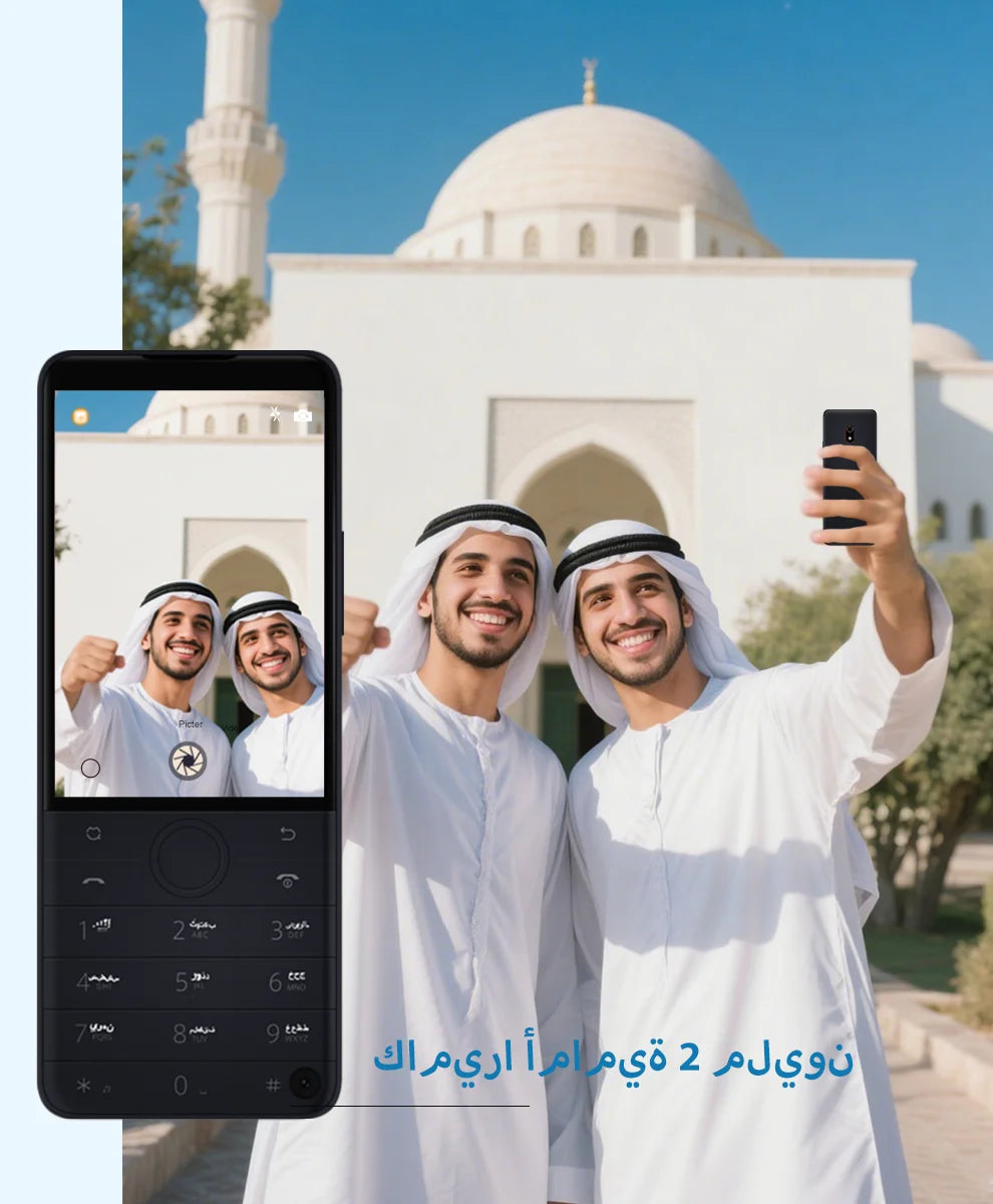 Arabic Version Qin F22 Pro Smart Touch ScreenPhone Wifi 5G+3.5 Inch 4GB 64GB Add Google Store Android QinGlobal Version Mobile P