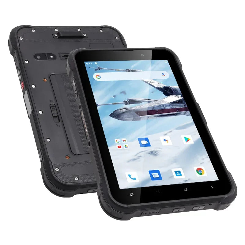 UNIWA T85S 8 Inch Kiosk Mode IP67 Rugged Tablet 4GB+64GB Industrial Android PC with 2D Scanner/1000 nits Screen Optional NFC