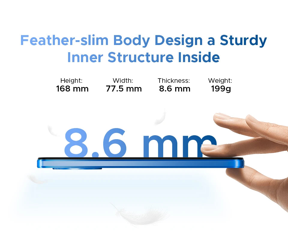 Global Version DOOGEE Note 59 5G 32GB(8+24) 128GB 6.75" 120Hz 6250mAh Large Battery UNISOC T8200 Octa Core Android 15 NFC