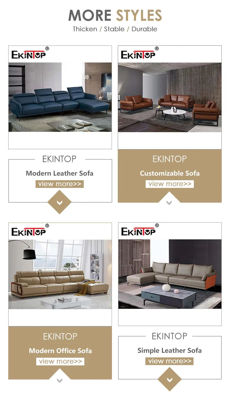 Ekintop comfortable high quality model sofa hotel za kisasa