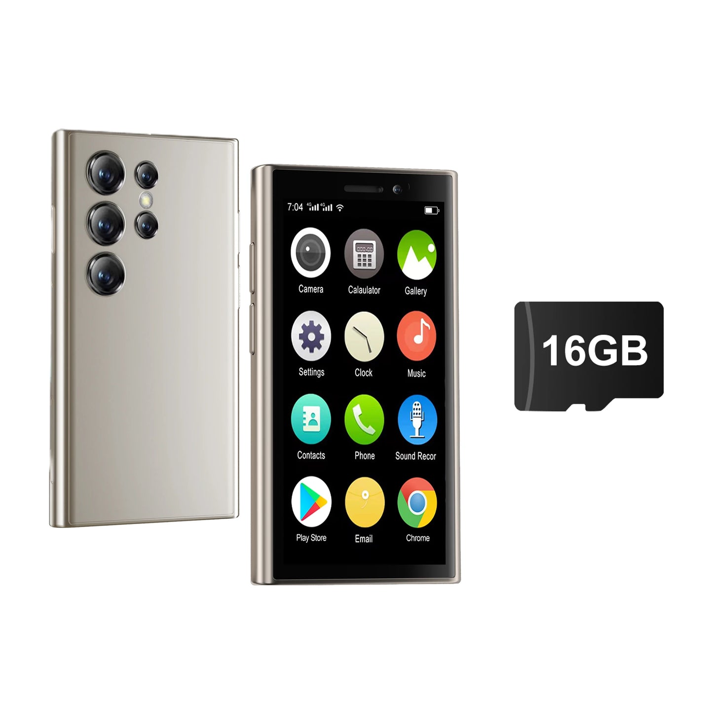SERVO S26 3G WCDMA Mini Smartphone 2GB RAM 16GB ROM Google Play Face Unlock 3.0" Touch Display Tiny Smart Phones 2 SIM Standby