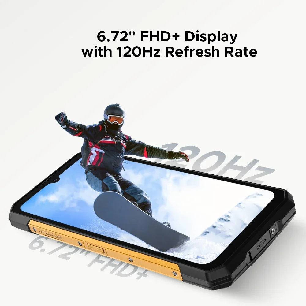 DOOGEE S200 X 32GB(12+20) 512GB 5G Smartphone MTK 7050 10100mAh 33W Mobile Phone 100MP 6.72” FHD+120Hz Cellphone