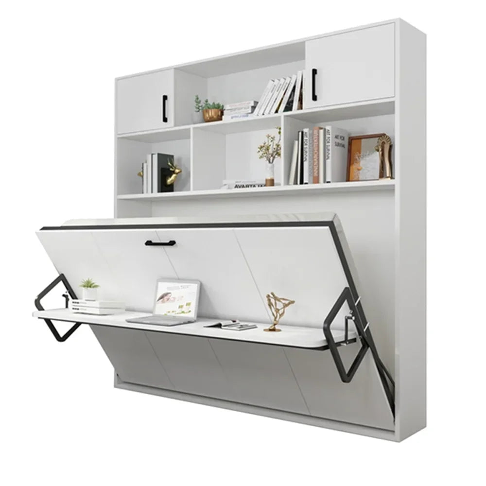 Multipurpose Custom Space Saving Furniture Hidden Wall Bed Revolving Vertical Ottoman Horizontal Folding Custom Murphy Bed