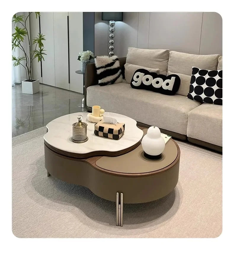 Multifunctional Storage Coffee Table Nordic Luxury Delicacy Quality Coffee Tables Trendy Elegant Mesa De Centro Sala Furniture