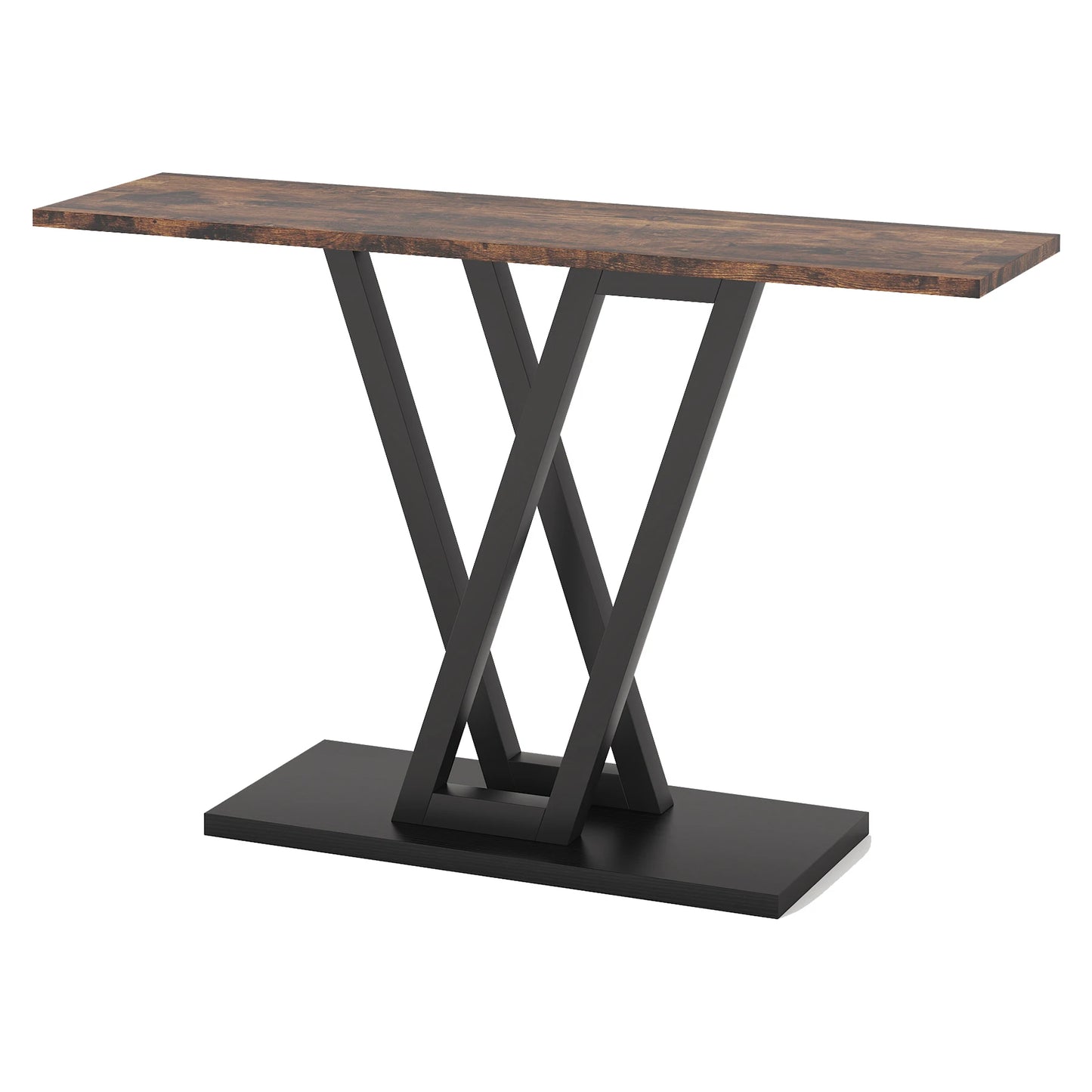 Tribesigns 43 Inch Console Table Industrial Entryway Hallway Table Living Room Furniture